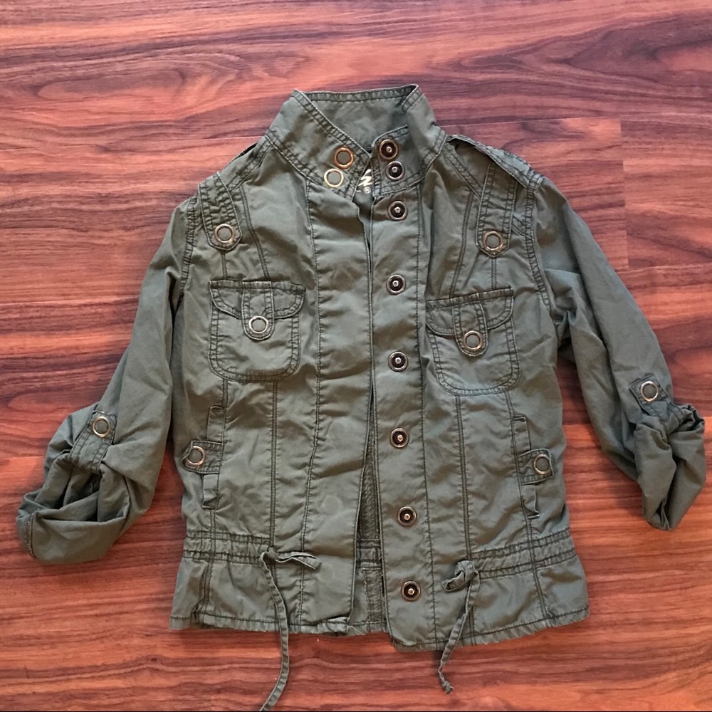 Sell or Donate Sale 1/8 | Green Utility Jacket